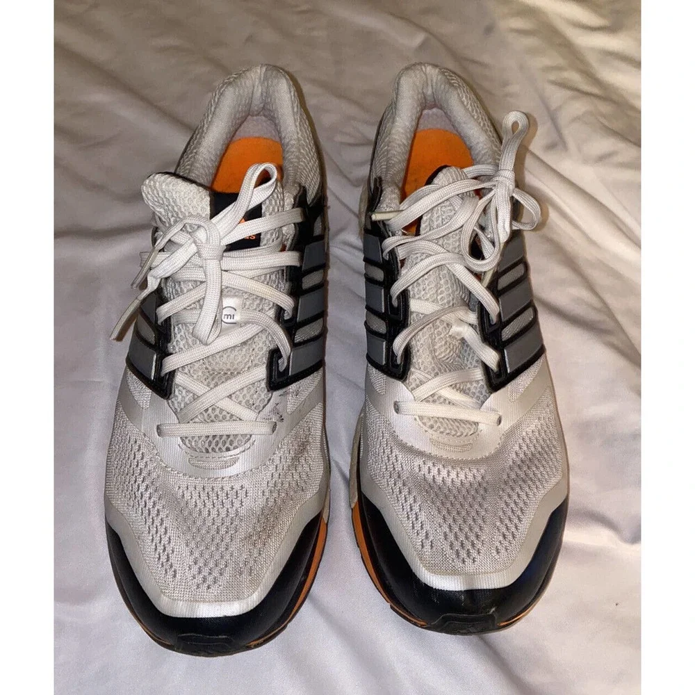 Adidas Supernova Glide 6 Boost Running White Shoes Sneakers‎ Mens Size 9 F32275